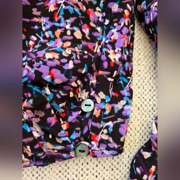 NWT JOIE Women's Multicolor Floral Top Size:XS